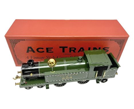 Ace Trains '0' gauge - Southern 4-4-2 tank locomotive No.604; in 4-4-4 box with packagingCondition Report: Looks to be little