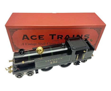 Ace Trains '0' gauge - ESB/1 4-4-4 Southern tank locomotive No.492; boxedCondition Report: Looks to be little or not used and