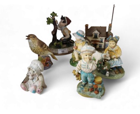 The Leonardo Collection figure, As Good As Gold, modelled by Christine Haworth;&nbsp; others, Things to Come;&nbsp; On the Fa