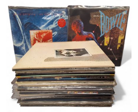 Vinyl Lps including Simple Minds Sons and Fascination I.203 959, Spanish release, New Gold Dream V2230; Simply Red, Men &amp;