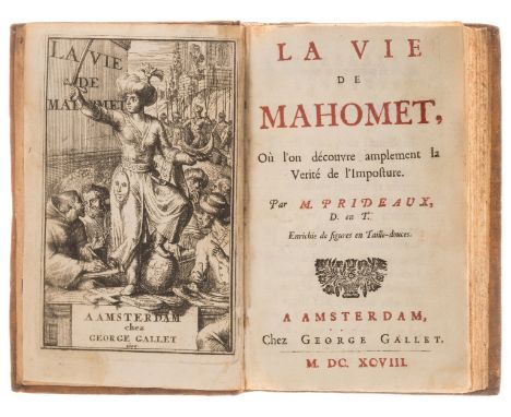 Prideaux (Humphrey) La Vie de Mahomet, first edition in French, fine engraved frontispiece and 9 plates in the style of Romey