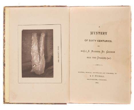 Utopian fiction.- Widnall (Samuel Page) A Mystery of Six Centuries, or A Modern St. George and the Dragon, first edition, pho