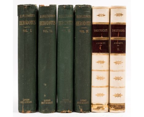 *** Please note, the description of this lot has changed ***NO RESERVE Jowett (Benjamin) Thucydides, 2 vol., half-title, prev