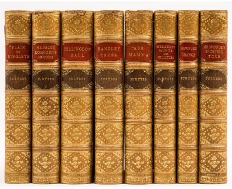 [Surtees (Robert Smith)] [Sporting Novels], 8 vol., first or first illustrated editions, plates and illustrations, those in f