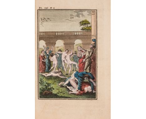 Voltaire (François Marie Arouet de) La Pucelle d'Orleans, Poeme divisé en Vingt Chants, 2 vol., half-titles, titles within de
