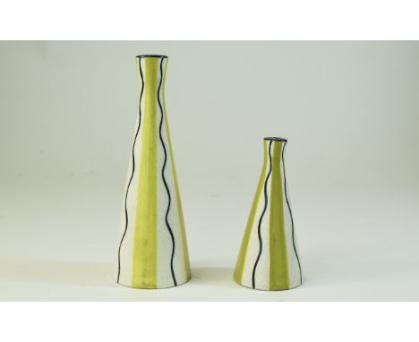 Midwinter Jessie Tait Designed Pepper and Salt Pots. 5.5 Inches High. Excellent Condition. 