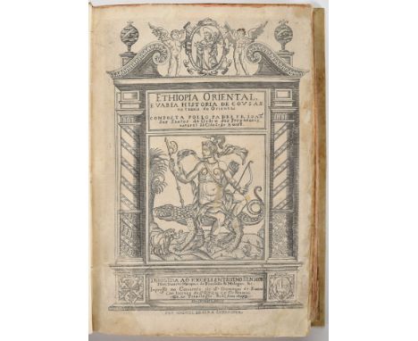 SANTOS, Frei João dos, O.P.- ETHIOPIA ORIENTAL, | E VARIA HISTORIA DE COVSAS | notaueis do Oriente. | COMPOSTA POLLO PADRE FR