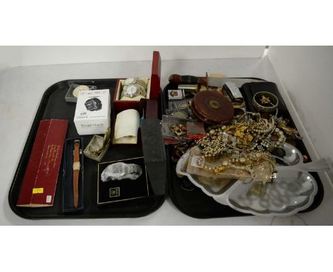 A selection of watches, including: Seiko Quartz wristwatch, in box; Roamer Quartz wristwatch, in Roamer velvet sleeve; Timex 