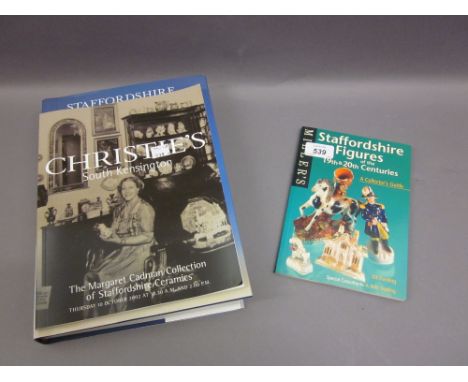 One volume, P.D. Gordon Pugh ' Staffordshire Portrait Figures ', one Millers Collectors Guide, Staffordshire figures and Chri