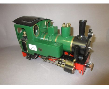 Cheddar Models Ltd, Riesa live steam G-scale garden locomotive