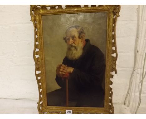H Spernon Tozer – 1893 – Portrait of Seated Gent – 17 x 11”  – signed &amp; dated       