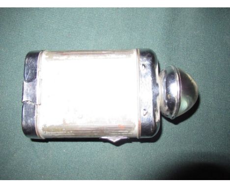 Small 'Ever Ready' chauffer's lamp with bullseye glass front 