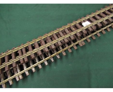 Quantity of G Scale LGB straight track (9) 