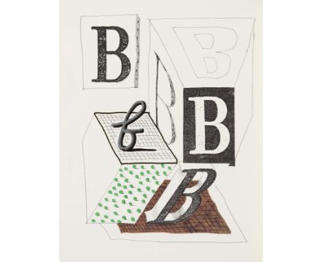 David Hockney R.A. (born 1937)Hockney's Alphabet, 1991 signed by David Hockney, Stephen Spender and most contributors in ink 