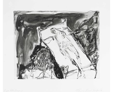 Tracey Emin (born 1963)I was left sleeping, 2017 signed, titled, dated and numbered 31/50 in pencillithograph printed in blac