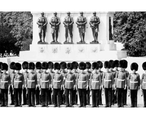Michael Ward (British, 1929-2011)Trooping The Colour, 1978gelatin silver print, signed in black ink by the photographer and b