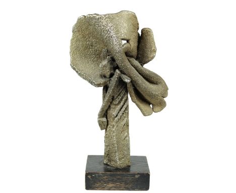 Noted San Francisco Bay area sculptor. Size: 7 1/4 in. H x 4 1/4 in. W 4 1/2 in. Please note that all sales are final and no 