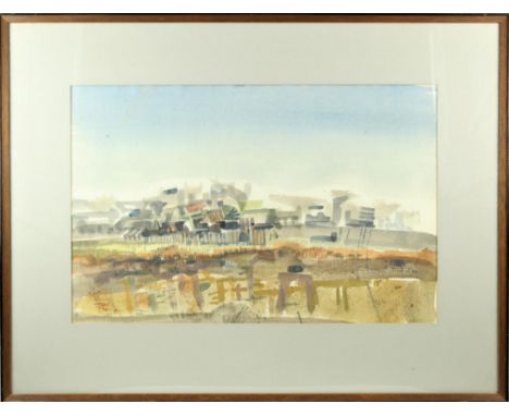 Signed lower right Overall size: 21 x 27 1/2 in. Sight size: 13 x 20 in. Please note that all sales are final and no refunds 