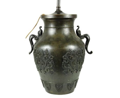 Overall size: 10 x 6 x 28 in. H Vase height is 12 in. Please note that all sales are final and no refunds will be given under