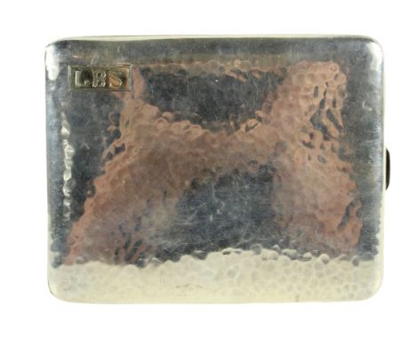 Case is sterling and the initialed corner is 14K. Marker on interior. Size: 4 in wide. Please note that all sales are final a