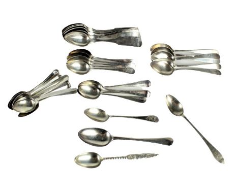 All approx 8 in long/ Coin silver spoons collection. Please note that all sales are final and no refunds will be given under 