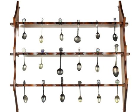 Several marked and w enamel. Wooden Display Size: 21 x 21 in. Please note that all sales are final and no refunds will be giv