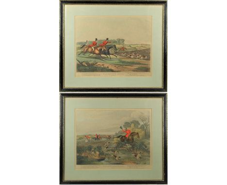 Bachelors Hall. After Francis Calcraft Turner (1795-1846) British. Size of both: Overall size: 17 1/4 x 20 1/4 in. Sight size