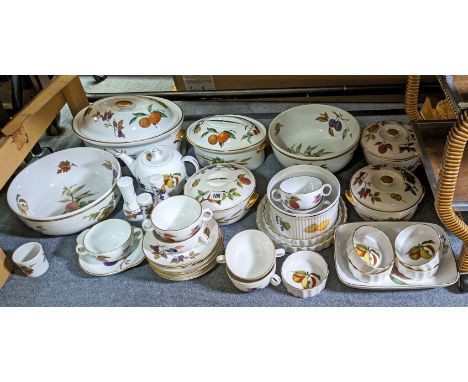 Approximately sixty items of Royal Worcester “Evesham” kitchenware. 