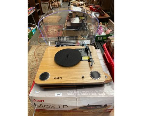 Ion Max LP Record player. 