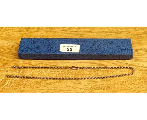 9ct yellow gold rope chain- as found [8.46grams] 