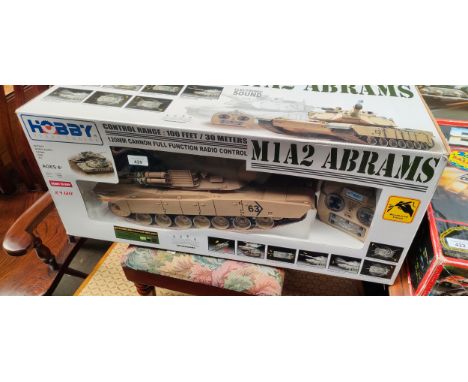 Boxed Hobby Design Engine Remote controlled tank model- as new 