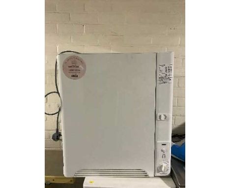 A Zanussi slim line bench top dryer. 