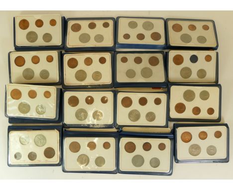 A collection of 25 Britain's First Decimal Coin sets 