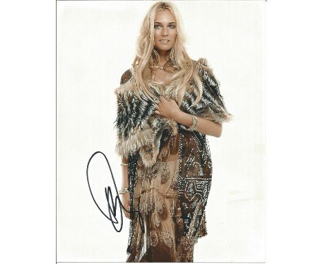 Diane Kruger signed 10x8 colour photo 3/4 length portrait. Good Condition. All autographs are genuine hand signed and come wi
