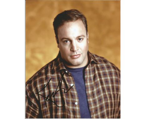 Kevin James signed 10x8 portrait colour photo. Good Condition. All autographs are genuine hand signed and come with a Certifi
