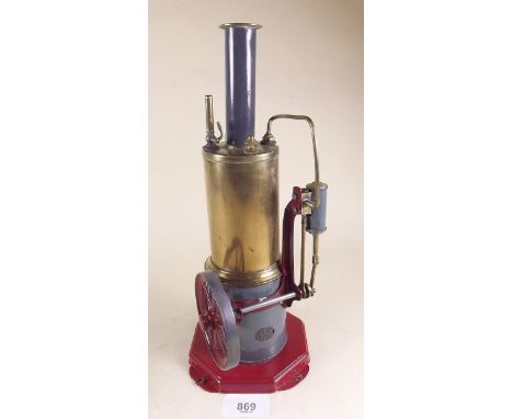 An Ernst Plank static steam engine