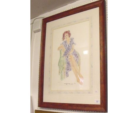 Tom Merrifield - limited edition print of Daisy 40/350, signed in pencil - 50 x 35cm