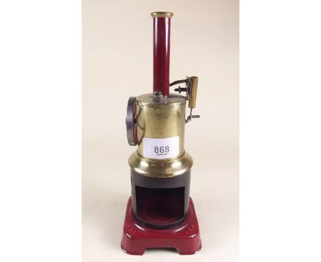 A Josef Falk static steam engine