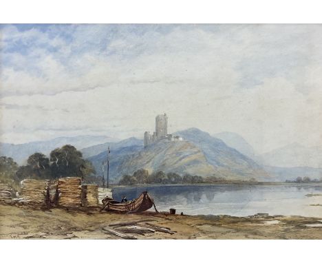 Thomas Miles Richardson Jnr. (British 1813-1890): 'A Castle Ruin', watercolour signed with initials 24cm x 35cmCondition Repo