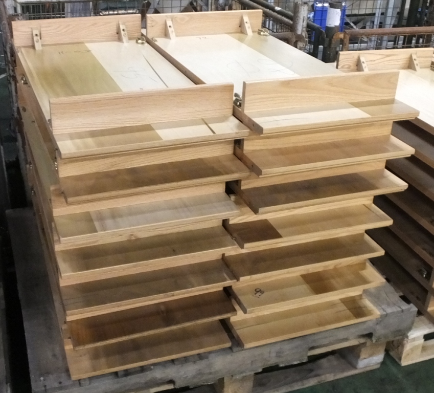 14x Dining table leaf inserts