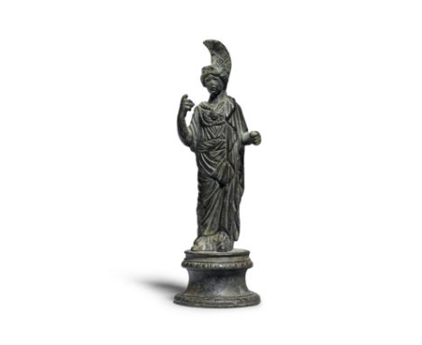 A Roman bronze figure of MinervaCirca 2nd Century A.D.15cm highFootnotes:Provenance:with Royal-Athena Galleries, New York (Ar