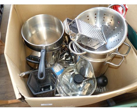 A box of Kitchenalia.
