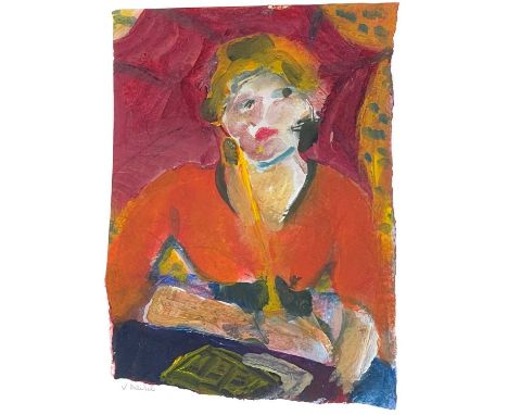 Valerie DAVIDE (1938 - 2017) 



Portrait study
Acrylic on card
Signed
18cm x 13cm
Postage for this lot is available to the U