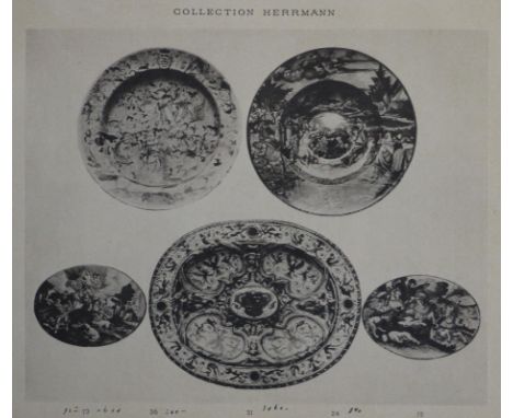 Herrmann,C.: Catalog der reichhaltigen des verstorbenen Herrn Professor Compars Herrmann in Wien. Köln, Heberle 1888. 4°. Mit