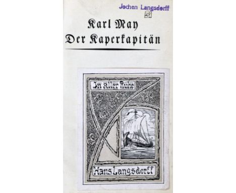 May,K.: Der Karawanenwürger und andere Erzählungen. Erlebnisse und Abenteuer zu Wasser und zu Lande. Bln., Weichert (1894). M