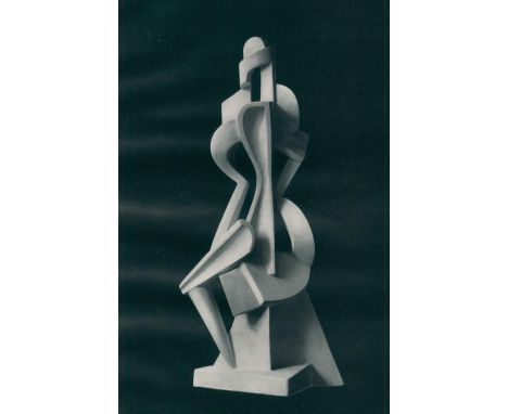 Hildebrandt,H.: Alexander Archipenko. Bln.-Schöneberg, Ukrainske Slowo 1923. 4°. Mit 1 Portrait, 1 Farbtaf. u. 65 Abb. auf Ta