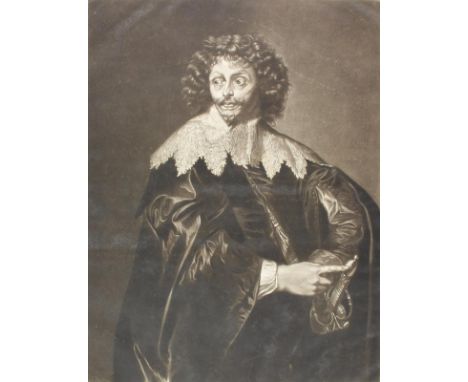 Earlom, Richard: (1743 London 1822). Portrait Sir Thomas Chaloner. R. Earlom nach Anthonis van Dyck. Mezzotinta. 1778. Plgr. 