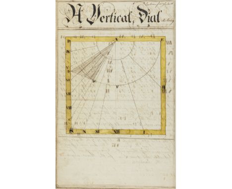 Surveying & Sun Dials.- Practical Surveying by The Chain and Square [&] A new method of Constructing Sun Dials for any given 