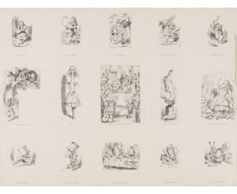 Dodgson (Charles Lutwidge), "Lewis Carroll". - Tenniel (Sir John, 1820-1914) Forty-two proof impressions for Lewis Carroll's 