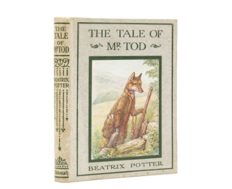 Potter (Beatrix) The Tale of Mr. Tod, first edition, first or second printing with date on title, colour frontispiece and 14 